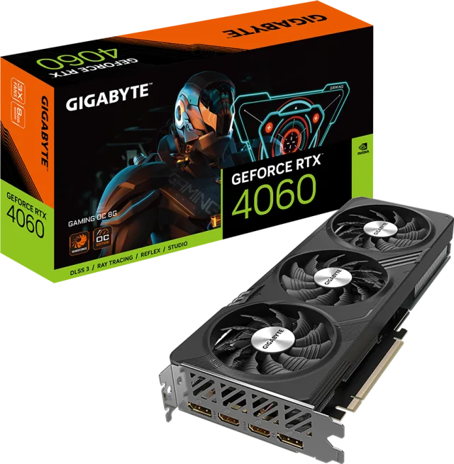 کارت گرافیک GIGABYTE GeForce RTX 4060 Gaming OC 8GB