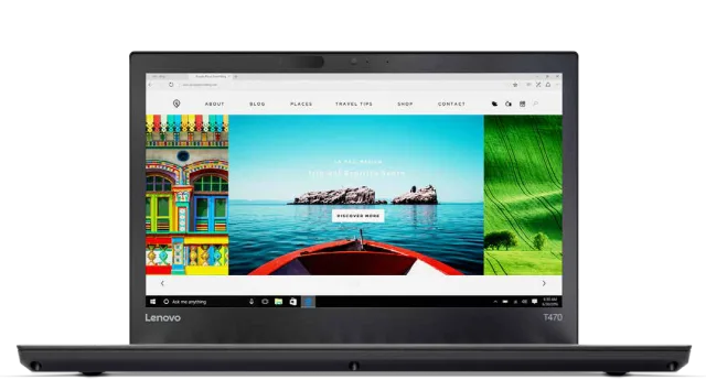 لپ تاپ کارکرده LENOVO ThinkPad T470 | i5-7200U | RAM 8GB | 256 SSD