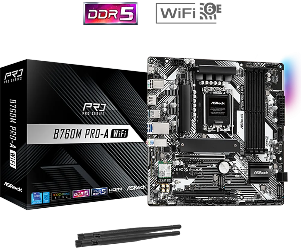 مادربرد B760M Pro-A WiFi ASROCK