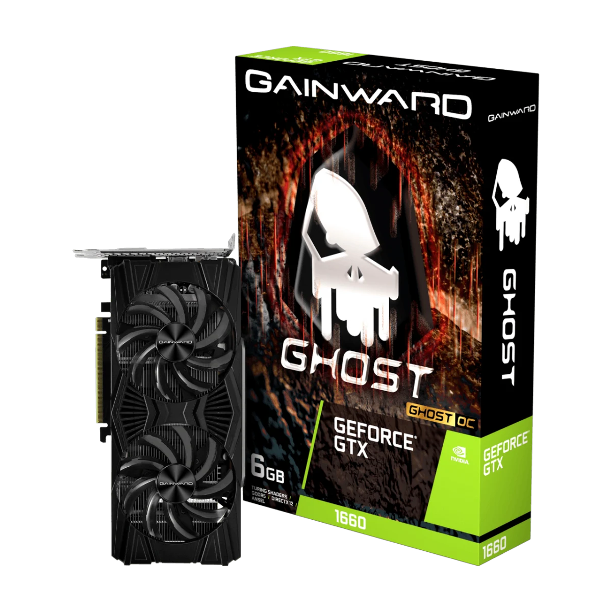 گرافیک GPU GTX 1660-6G GHOST ST GAINWARD