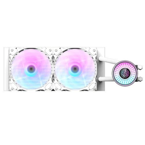 خنک کننده مایع WATERCOOLING DARKFLASH NEBULA DN-240 WHITE