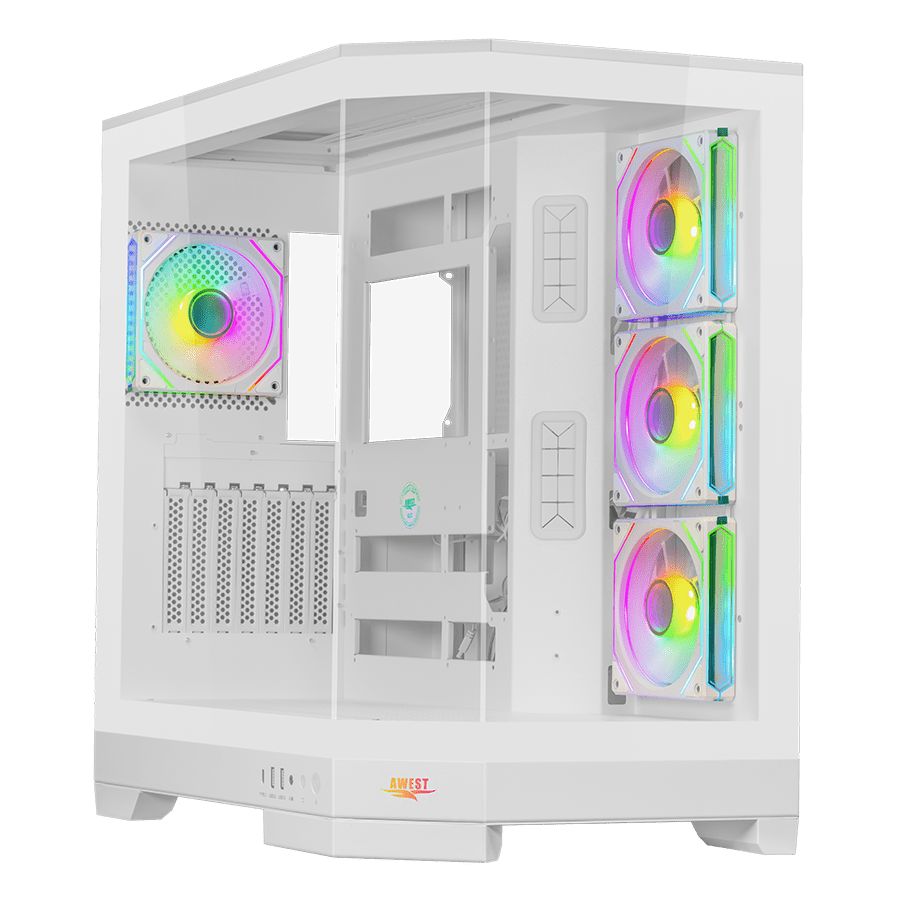 قاب کیس AWEST AQ01MW WHITE