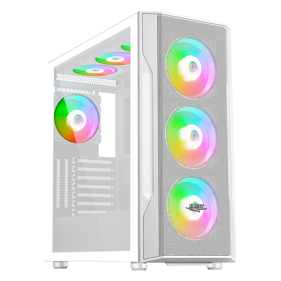 قاب کیس AWEST AV12MW WHITE