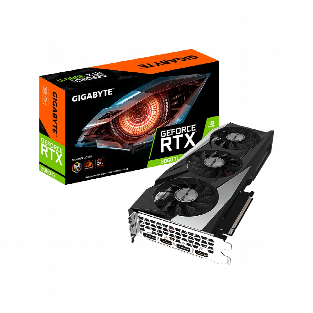 گرافیک RTX 3060 TI 8G GAMING OC GIGABYTE