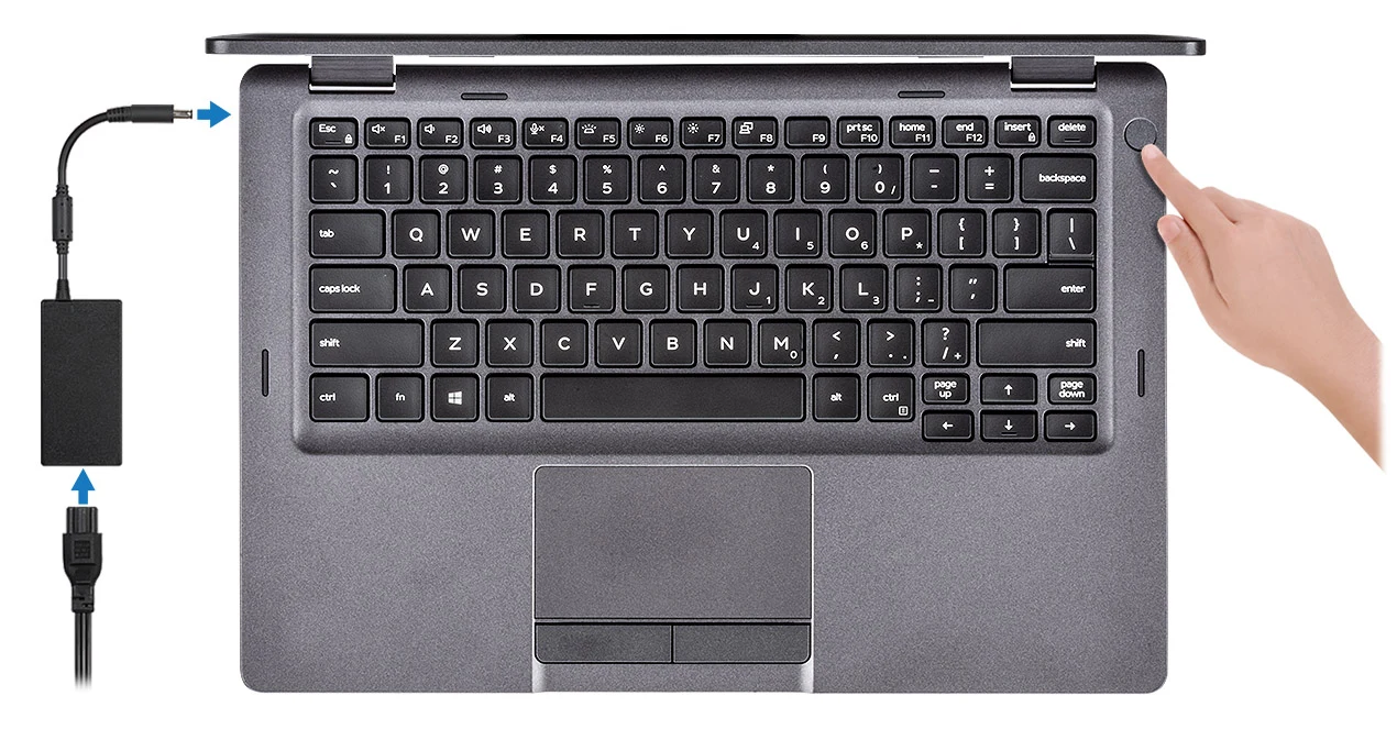 لپ تاپ کارکرده DELL Latitude 5310 x360 | i7-10810U | RAM 8GB | 256 SSD | لمسی