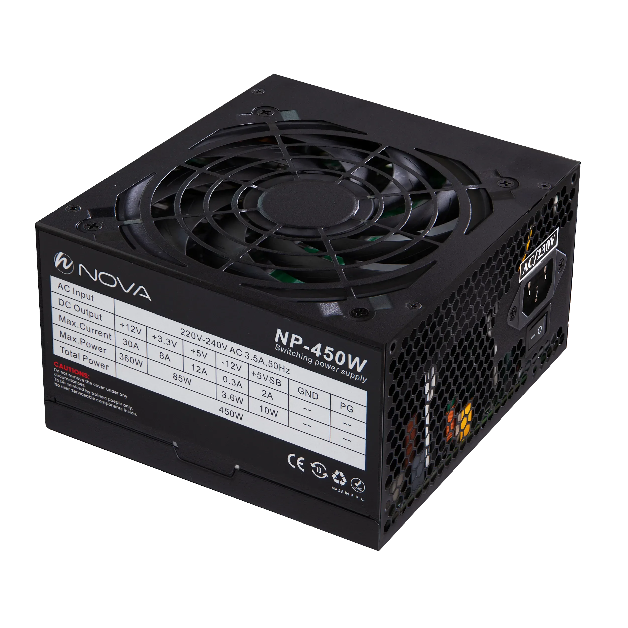 پاور کیس  POWER CASE 450W NOVA